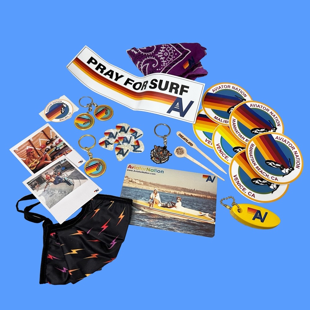 Aviator Nation Rare Accessory Bundle/Lot